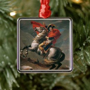 Napoleon with Horse, Battle Pass Christmas Tree Metal Tree Decoration