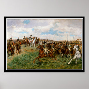 Napoleon's Battle of Friedland 1807 Poster