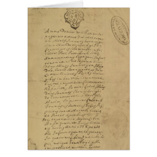 Napoleon's Birth Certificate, 1769