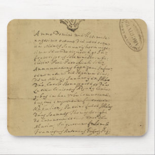 Napoleon's Birth Certificate, 1769 Mouse Pad