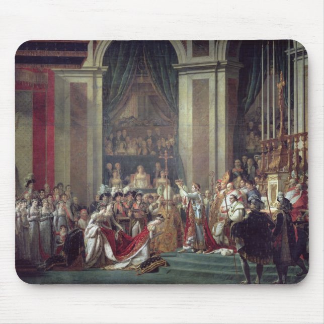 Napoleon's Consecration and Josephine's Mouse Pad (Front)