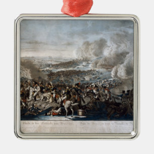 Napoleon's flight from the Battle of Waterloo Metal Tree Decoration