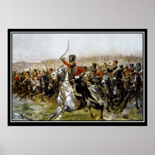 Napoleon's Husars Battle of Friedland 1807 Poster (Front)