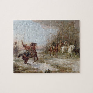 Napoleon's Peril at Brienne-le-Chateau, c.1891 (oi Jigsaw Puzzle