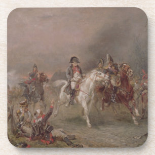 Napoleon's Retreat (oil on canvas) Coaster