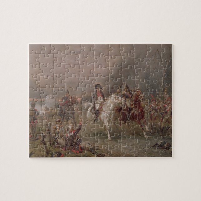 Napoleon's Retreat (oil on canvas) Jigsaw Puzzle (Horizontal)