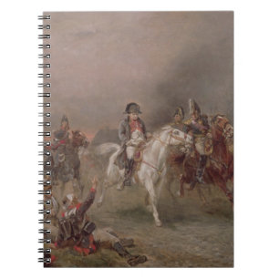 Napoleon's Retreat (oil on canvas) Notebook