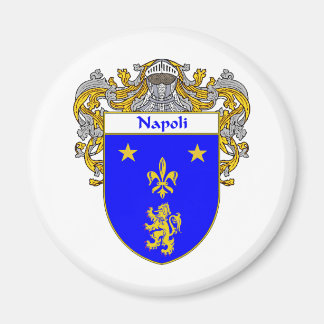Napoli Coat of Arms (Mantled) Magnet