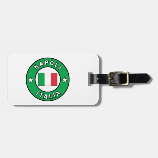 Napoli Italia Luggage Tag (Front Horizontal)