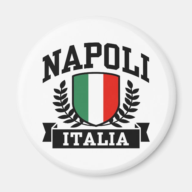 Napoli Italia Magnet (Front)