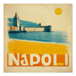 Napoli – Limited Edition, Timeless Style Poster