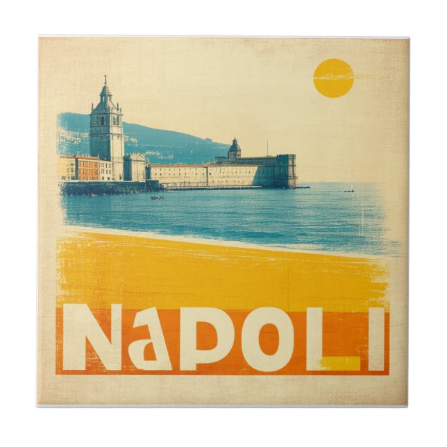 Napoli – Limited Edition, Timeless Style Tile (Front)