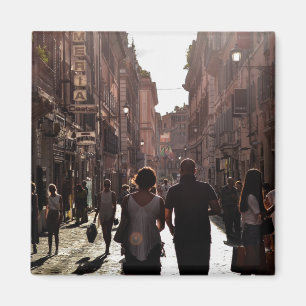 Napoli / Naples Italy postcard Magnet