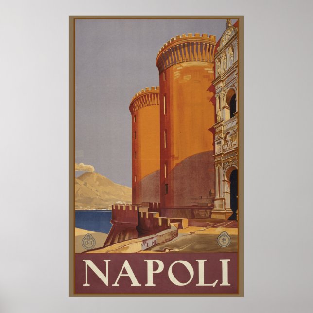 NAPOLI Travel Poster (Front)