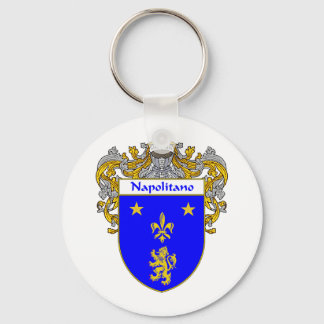 Napolitano Coat of Arms (Mantled) Key Ring