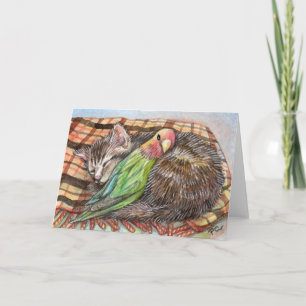 Napping Buddy Card