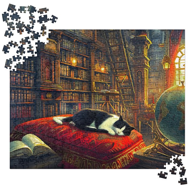 Napping Cat Puzzles for Adult 500 Pieces Mum Gift (Creator Uploaded)