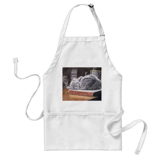 Napping Cat Standard Apron (Front)
