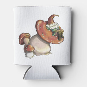 Napping Gnome Can Cooler