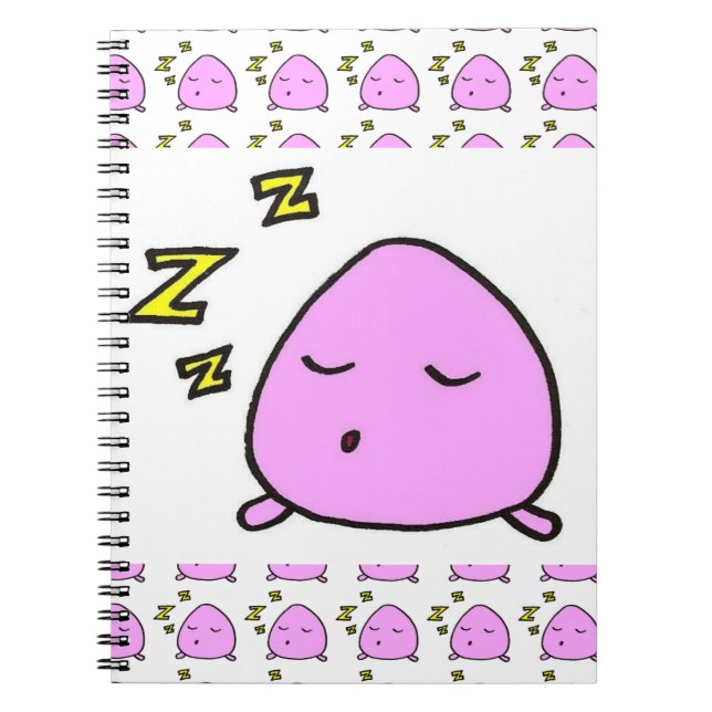 Napping Guy Notebook (Front)
