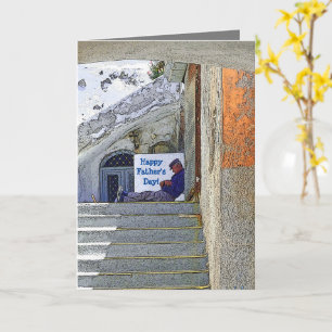 NAPPING MAN/HAPPY FATHER'S DAY CARD
