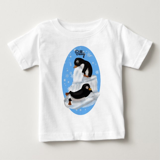 Napping Penguins Toddler T-Shirt (Front)