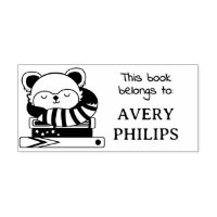 Napping Red Panda This Book Belongs To