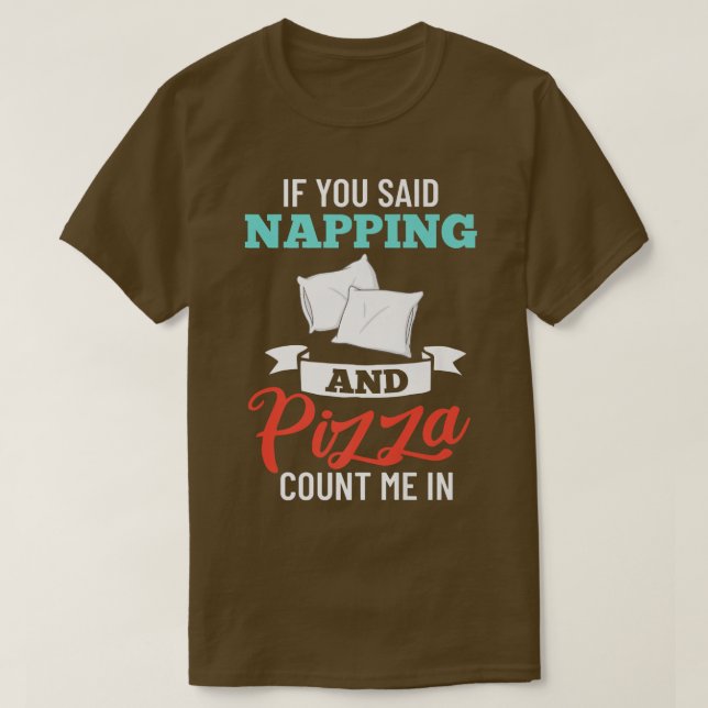 Napping Sleep Dream Sleeping Naps Bed Couch Premiu T-Shirt (Design Front)