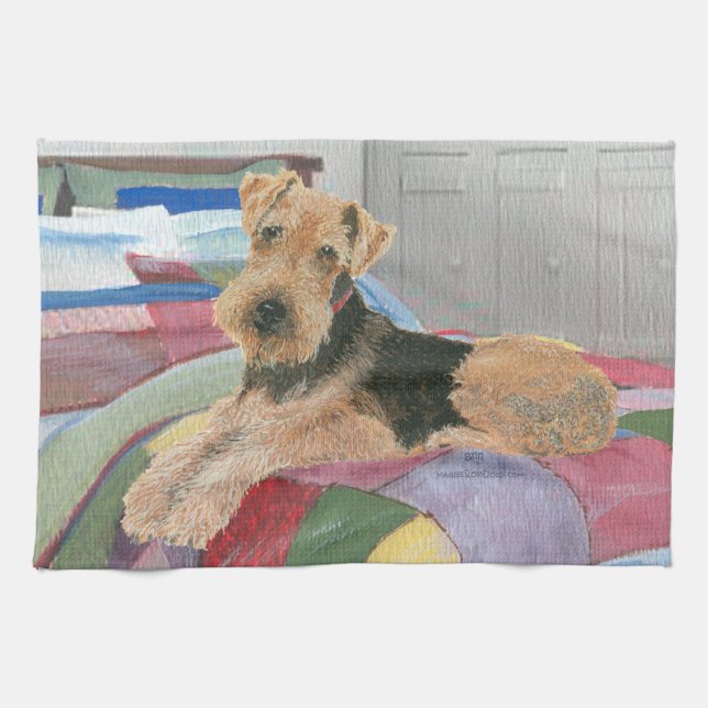 Naptime Tea Towel (Horizontal)