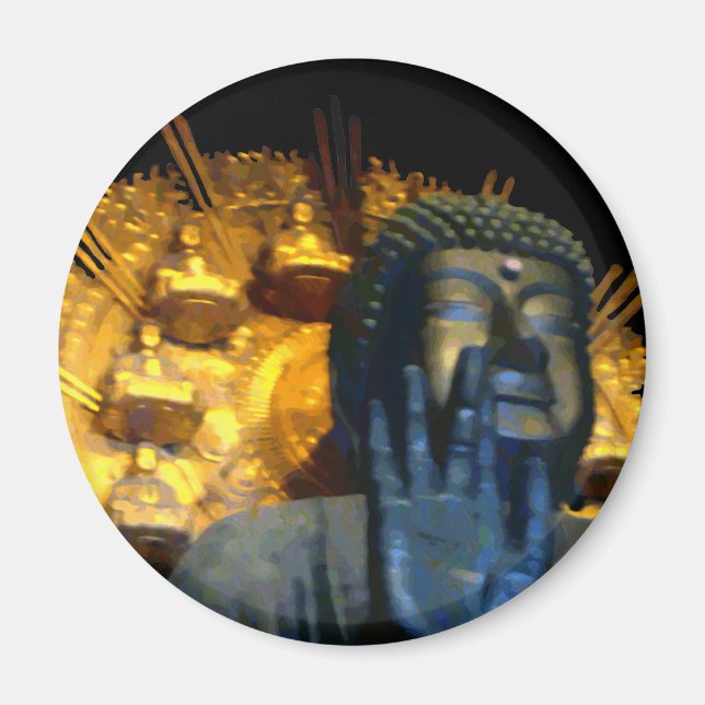 Nara Buddha / Nara Daibutsu Magnet (Front)