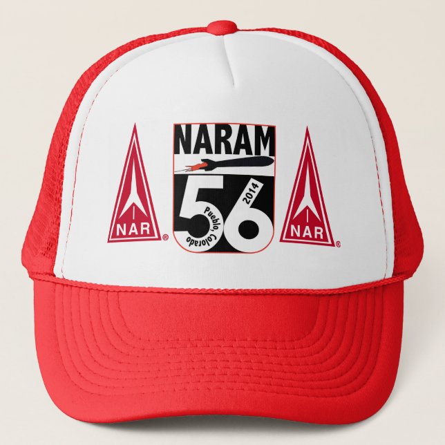 NARAM56 Hat with Bonus NAR Logos (Front)