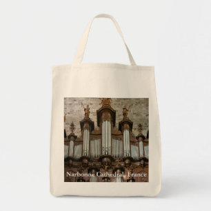 Narbonne Cathedral organ Tote Bag