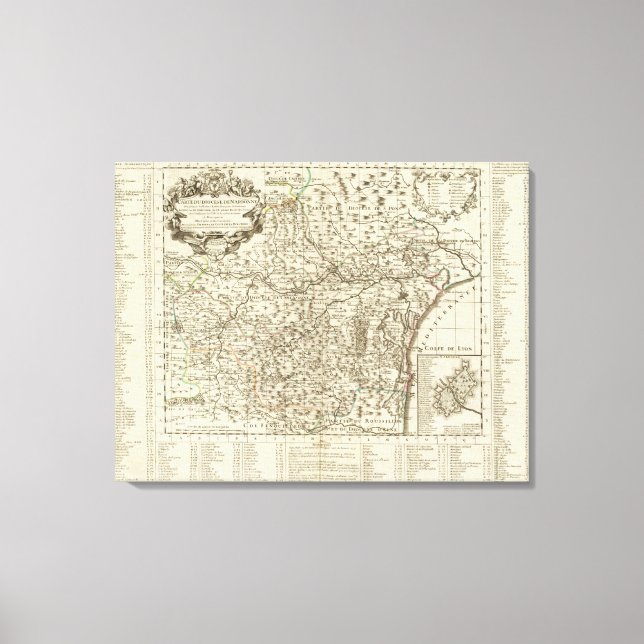 Narbonne France Canvas Print (Front)