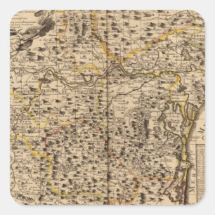 Narbonne France Square Sticker