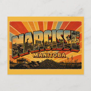 Narcisse Snake Dens Manitoba Postcard