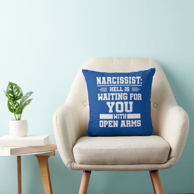 Narcissist   button cushion (Chair)