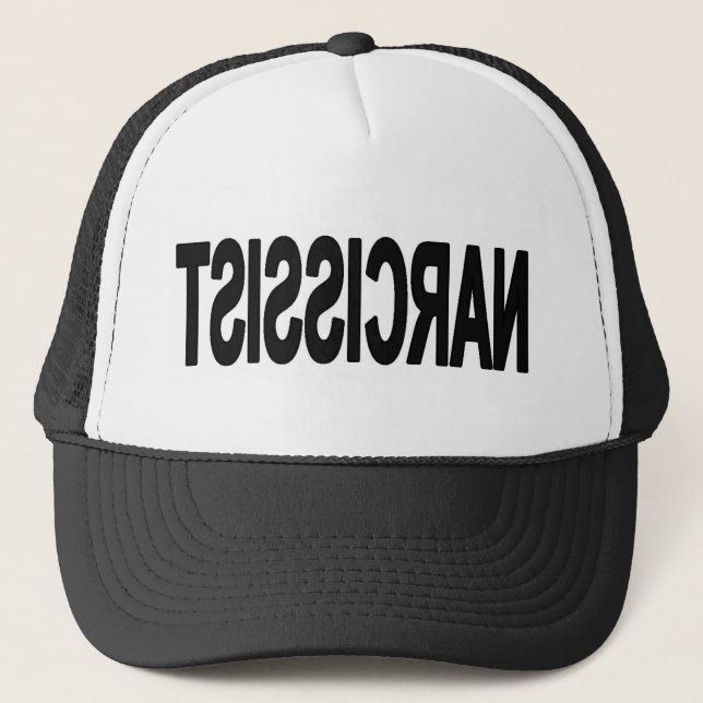 NARCISSIST TRUCKER HAT (Front)
