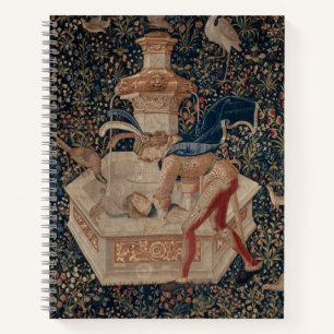 Narcissus at the Well, Mediaeval Tapestry Notebook