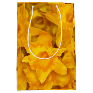 Narcissus Flowers Medium Gift Bag