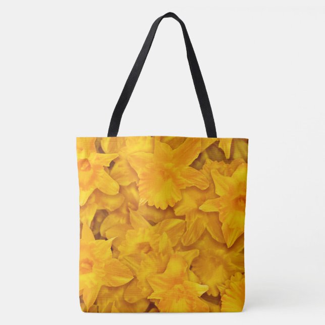 Narcissus Flowers Tote Bag (Front)