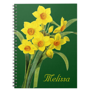Narcissus (N Tazetta) Spiral Notebook