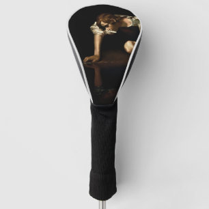 Narcissus painting inspired by Caravaggio Golf Head Cover