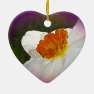 Narcissus - Springtime Beauty Ceramic Tree Decoration