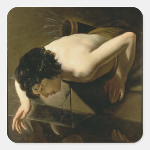 Narcissus Square Sticker