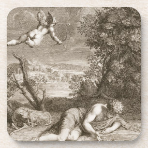 Narcissus Transformed into a Flower, 1730 (engravi Coaster