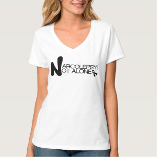 NARCOLEPSY: NOT ALONE™ Classic Design Womens T-Shirt