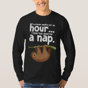 Narcolepsy Sleep Sloth Narcoleptic Awareness T-Shirt