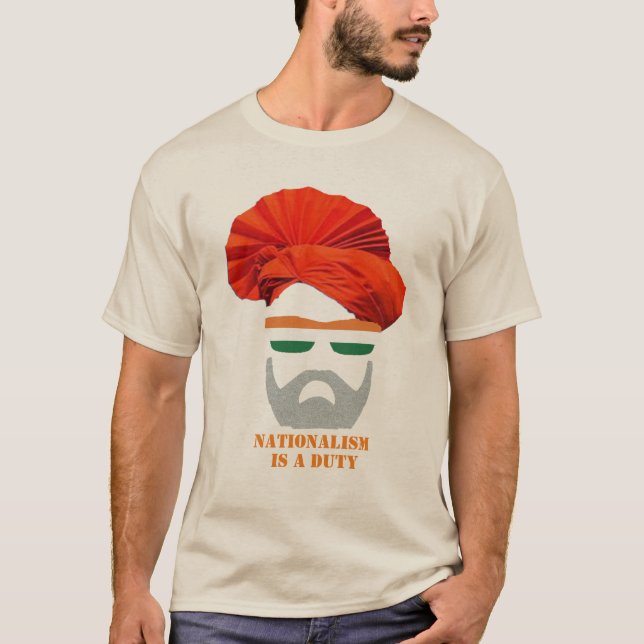 Narendra Modi Prime minister india nationalism T-Shirt (Front)