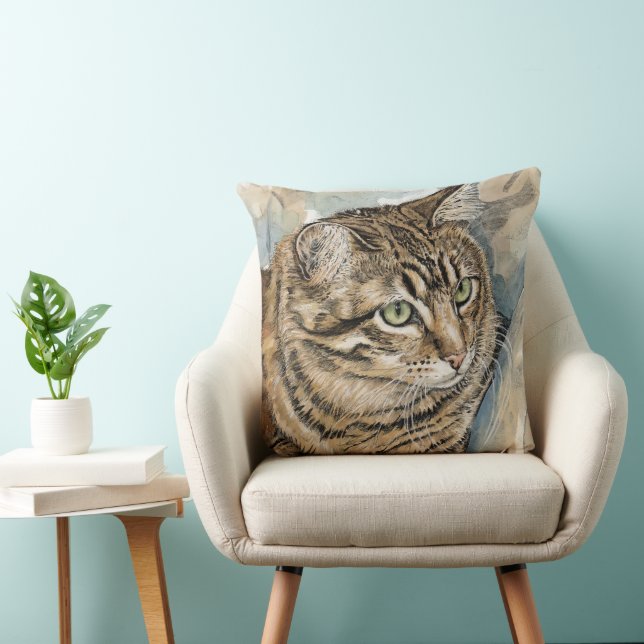Nari- A study of my cat Cushion (Chair)