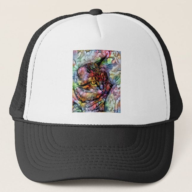 Nari and the Flowers Trucker Hat (Front)